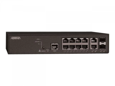 ADTRAN NETVANTA 1560-08-150W 8-PORT PoE+ MANAGED LAYER 3 GIGABIT ETHERNET SWITCH