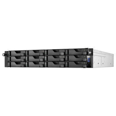 ASUSTOR AS7112RDX 12-BAY ENTERPRISE DATA STORAGE RACKMOUNT SERVER