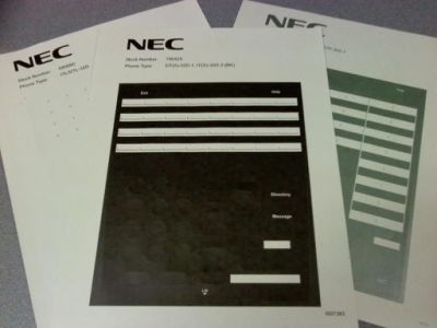 NEC DTL-2E-1 BK DESI (PKG. 25)