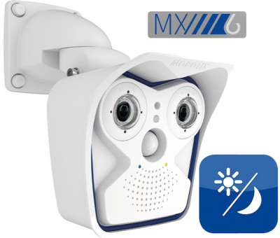 MOBOTIX M16 6MP 90° ALLROUND DUAL WEATHERPROOF NETWORK CAMERA (NEW)