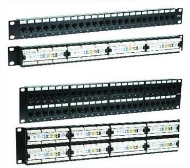 WELTRON 48-PORT PATCH PANEL, CAT-6
