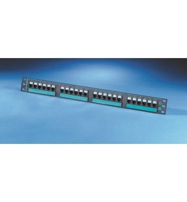 ORTRONICS 24-PORT CLARITY PATCH PANEL, CAT-6