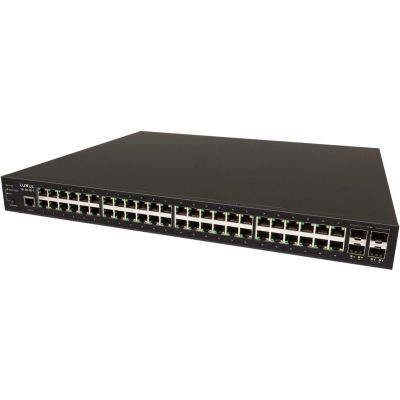 LUXUL SW-510-48P-F 48-PORT GIGABIT PoE+ L2/L3 MANAGED SWITCH