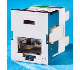 ORTRONICS CAT-5E CLARITY TRAC JACK MODULE, SHIELDED
