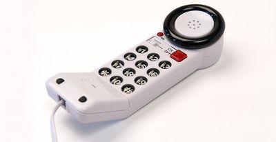 MED PAT XL303 DISPOSABLE PATIENT ROOM TELEPHONES (PACK OF 40) (NEW)